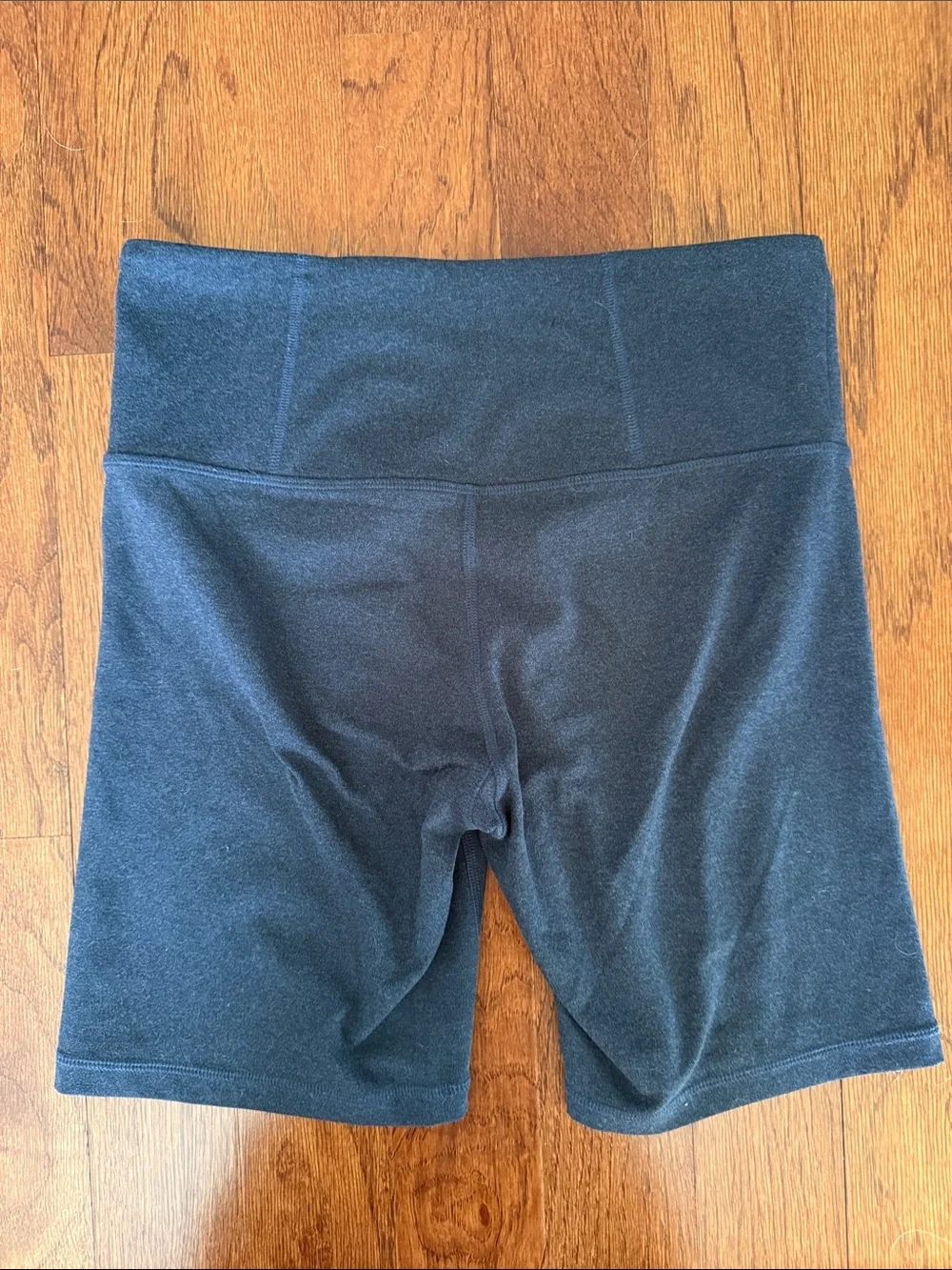 Tory Burch Blue High-Rise Bike Shorts with Logo Size Small